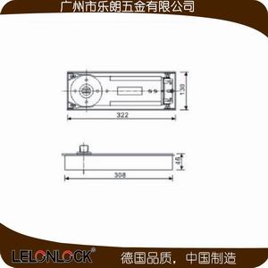 玻璃門用地彈簧