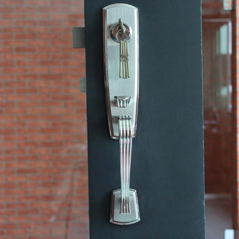 Supply all kinds of door door lock with vertical handle type for gate door room